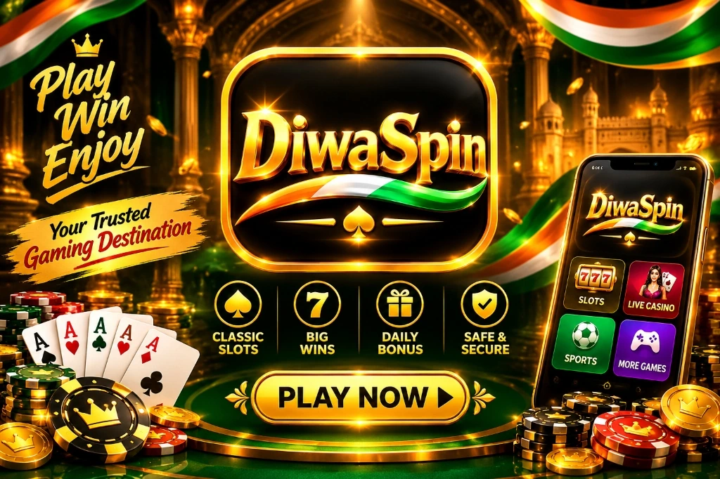 Diwa Spin Official 2026 Game Banner - Play Win Enjoy